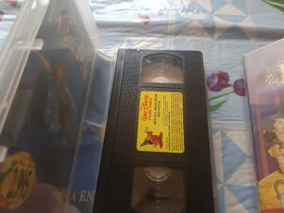 Lote 6 Películas Disney VHS Clásicos