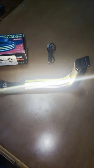 Linterna Frontal LED USB Recargable