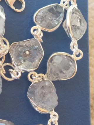 Pulsera Plata 925 con Piedras Naturales