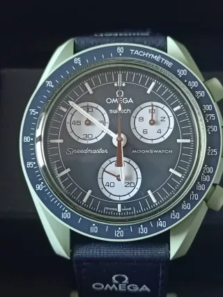 Reloj Omega x Swatch MoonSwatch Earth