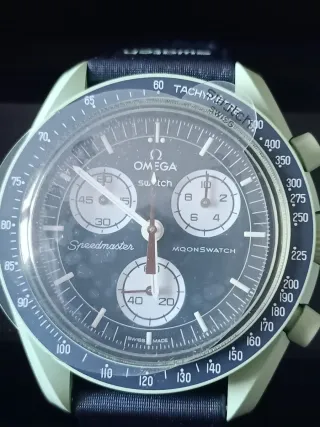 Reloj Omega x Swatch MoonSwatch Earth