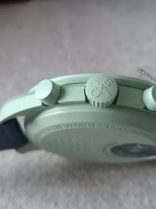 Reloj Omega x Swatch MoonSwatch Earth