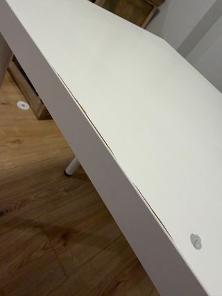 Escritorio MICKE + Mesa LINNMON + TROFAST