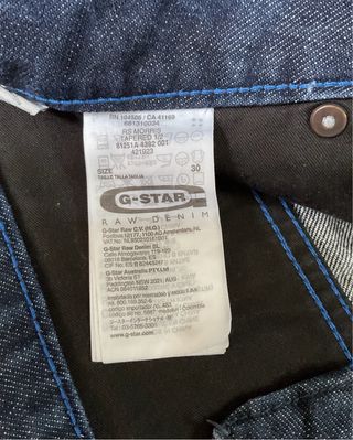 Bermuda vaquera de hombre de G-Star Raw (W30)