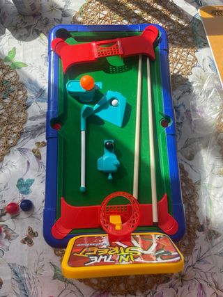 Mesa Multijuegos Juguettos 6 en 1