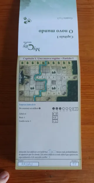 My City Roll & Write Juego de Mesa