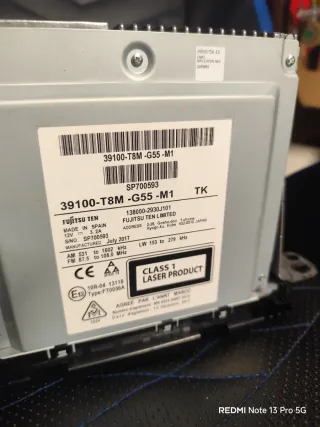 Pantalla multimedia GPS Honda