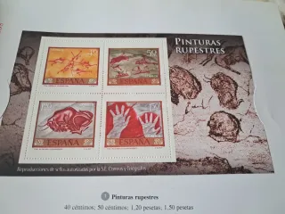 Sellos España Pinturas Rupestres(Reproducciones)