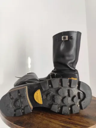 Botas Dr Termans Talla 45. Puntera de acero. Piel.