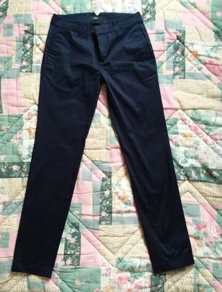 Pantaloni Chino,marca Motivi, donnad, Blu Scuro