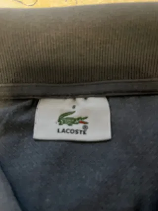 Polo Lacoste Gris Original