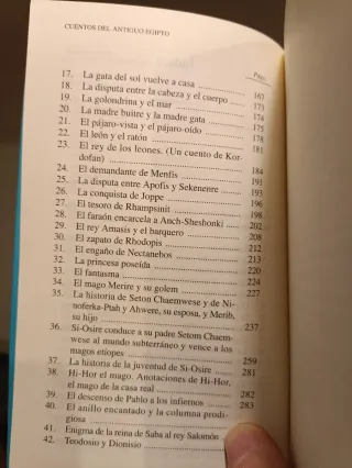 Cuentos del antiguo egipto