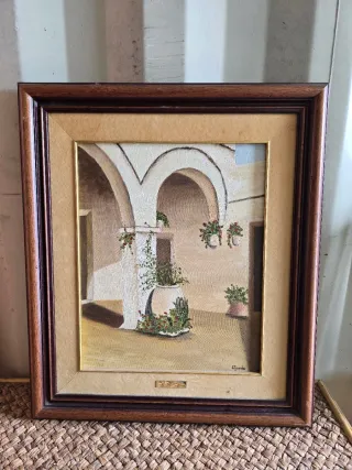 Cuadro Patio Andaluz 60x51 ☎️683469031☎️