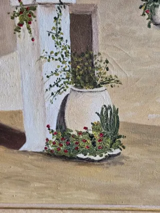 Cuadro Patio Andaluz 60x51 ☎️683469031☎️