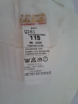 Vestido de Comunión Blanco