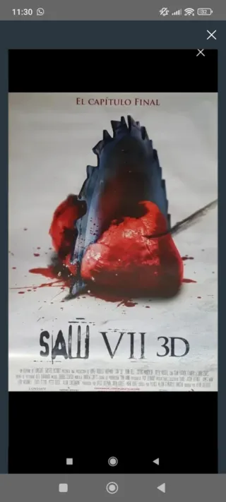 Póster Saw VII 3D El Capítulo Final
