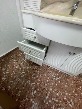 Mueble de baño lavamanos mármol