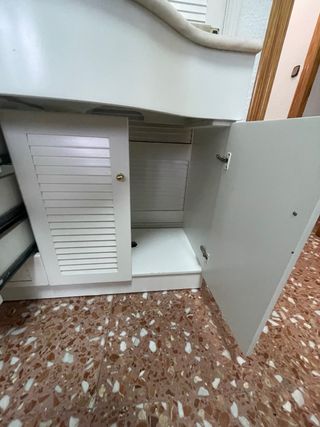 Mueble de baño lavamanos mármol