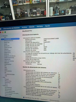 MacBook Pro 16” 2019 i7 16GB RAM 500GB SSD