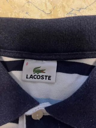 Polo Lacoste Rayas Original