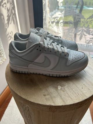 Nike dunk low grey white zapatillas mujer