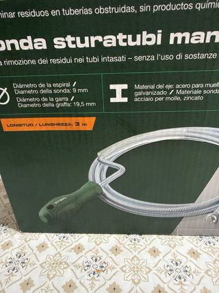 Parkside Desatascador Tuberías 3m