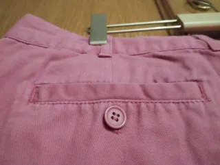 Pantalón chino rosa hombre