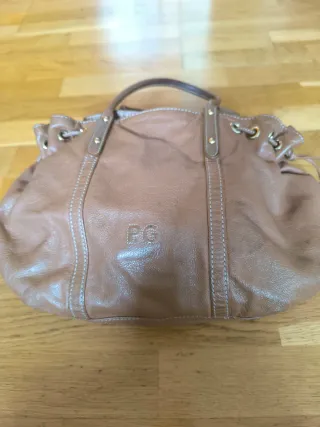 Bolso Piel Purificación García Marrón