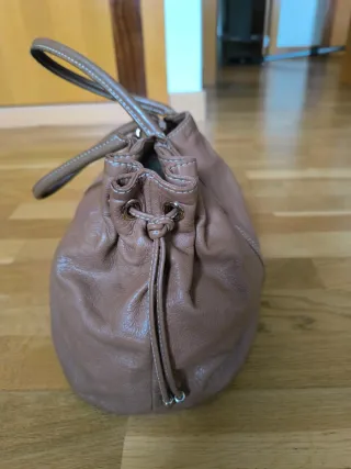 Bolso Piel Purificación García Marrón