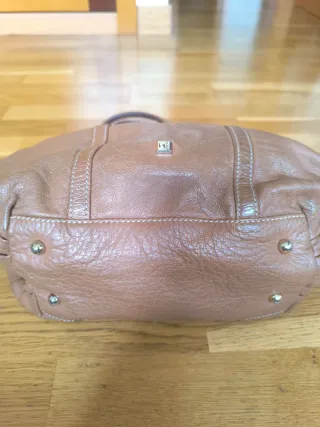 Bolso Piel Purificación García Marrón