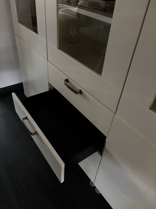 URGE-  Mueble TV Ikea 2 módulos blanco