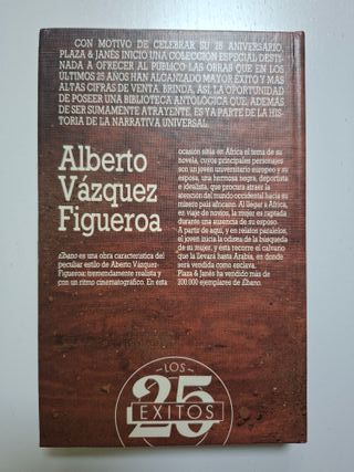 Libro Ébano (Ashanti). Alberto Vázquez Figueroa