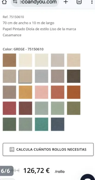 Papel pintado Casamance