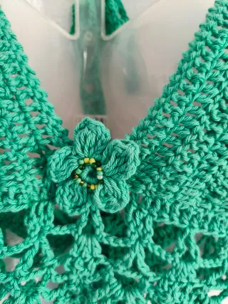 Top Crochet Hecho a Mano