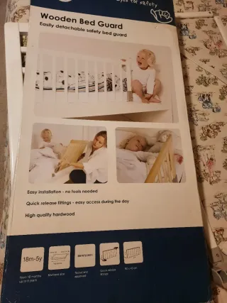 Barrera de Cama Baby Dan Blanca