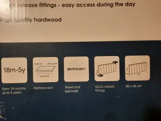 Barrera de Cama Baby Dan Blanca