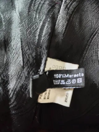 Chaleco de pelo natural multicolor