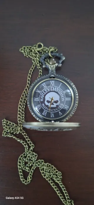 Orologio da tasca Harley Davidson teschio