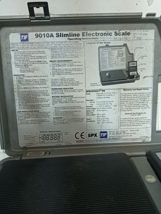 Balanza Electrónica Slimline TIF 9010A