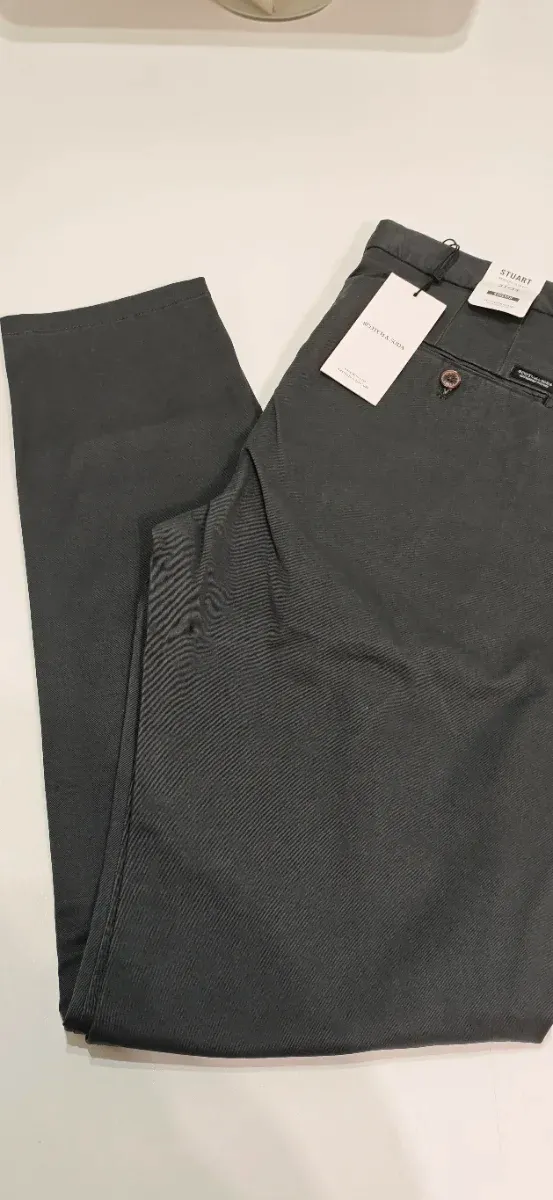 Pantalon Scotch & Soda gris oscuro talla 31/34