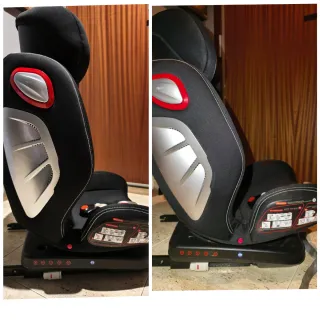 Silla coche Isofix Grupo 2-3 base giratoria