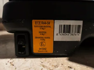 Silla coche Isofix Grupo 2-3 base giratoria