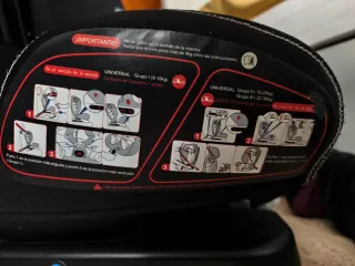 Silla coche Isofix Grupo 2-3 base giratoria