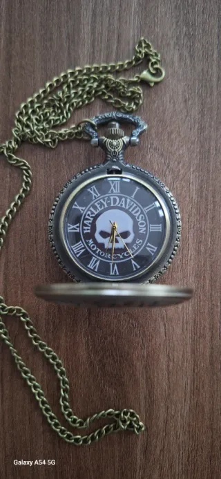 Orologio Harley Davidson con teschio