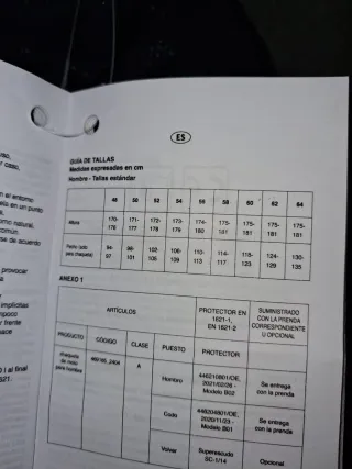 Chaqueta moto Crivit negra