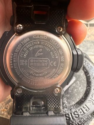 Reloj Casio G-Shock GBA-900 Negro