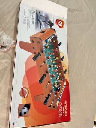 Futbolín 18 jugadores