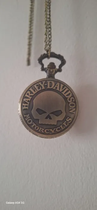 Orologio da tasca Harley Davidson teschio
