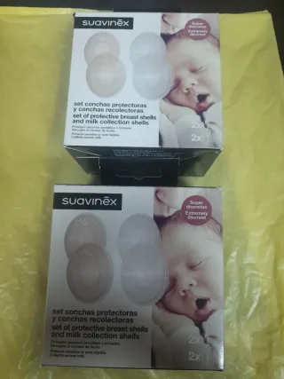 Suavinex Conchas Protectoras/ Recolectoras.2 cajas