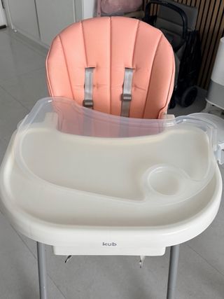 Trona KUB rosa con 7 alturas – como nueva